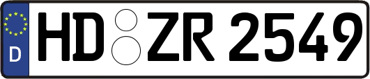 HD-ZR2549