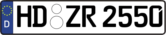 HD-ZR2550