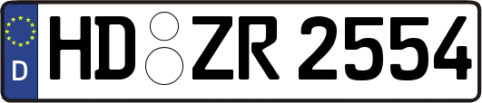 HD-ZR2554