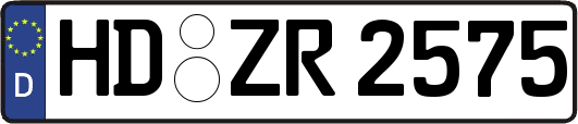 HD-ZR2575