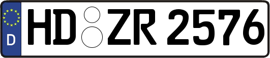 HD-ZR2576