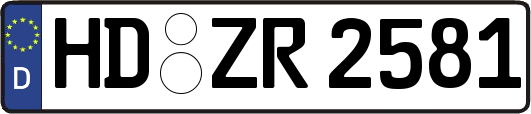 HD-ZR2581