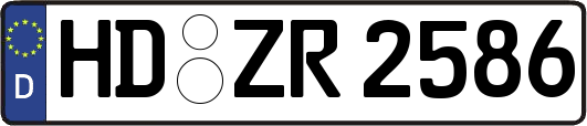 HD-ZR2586
