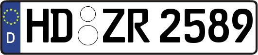 HD-ZR2589