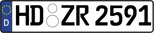 HD-ZR2591