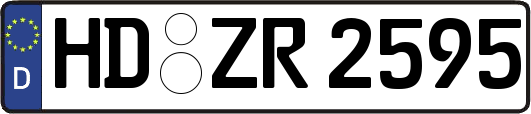 HD-ZR2595
