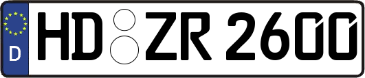 HD-ZR2600
