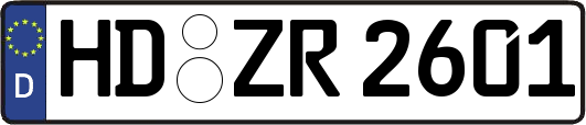 HD-ZR2601