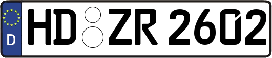 HD-ZR2602