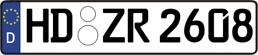 HD-ZR2608