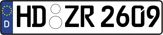 HD-ZR2609