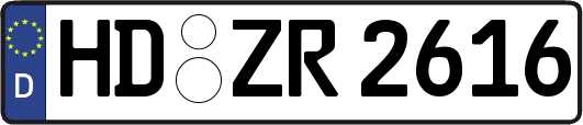 HD-ZR2616