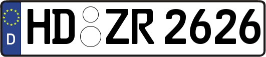 HD-ZR2626