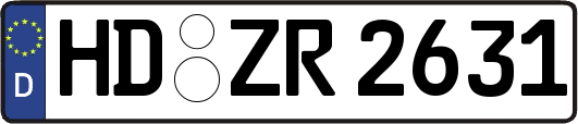 HD-ZR2631