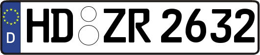 HD-ZR2632