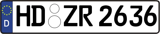 HD-ZR2636