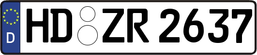 HD-ZR2637