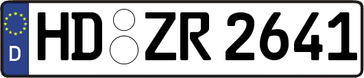 HD-ZR2641