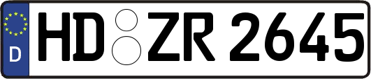 HD-ZR2645