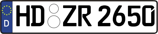 HD-ZR2650