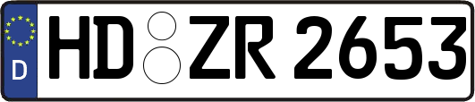 HD-ZR2653