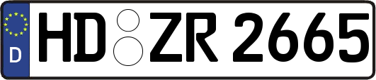 HD-ZR2665