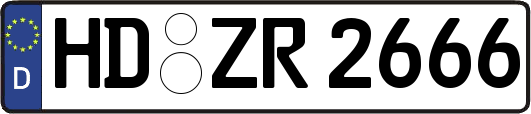 HD-ZR2666