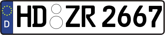 HD-ZR2667