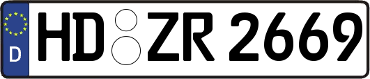 HD-ZR2669