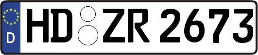 HD-ZR2673