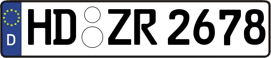 HD-ZR2678