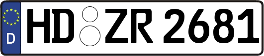 HD-ZR2681