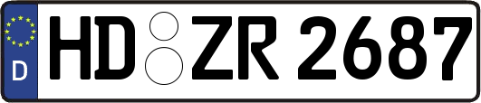 HD-ZR2687