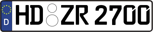 HD-ZR2700