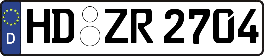 HD-ZR2704
