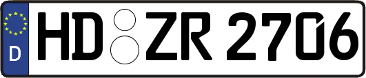 HD-ZR2706