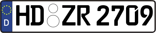 HD-ZR2709