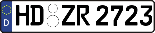 HD-ZR2723