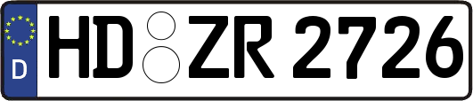 HD-ZR2726