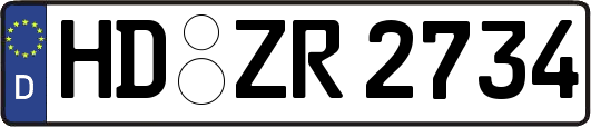 HD-ZR2734