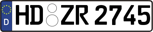 HD-ZR2745