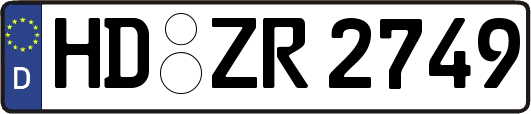 HD-ZR2749