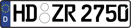 HD-ZR2750