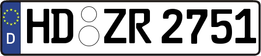 HD-ZR2751