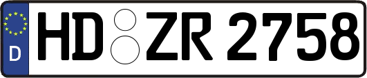 HD-ZR2758
