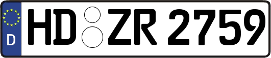 HD-ZR2759