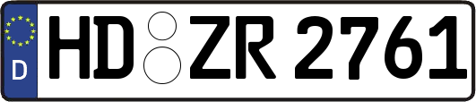 HD-ZR2761