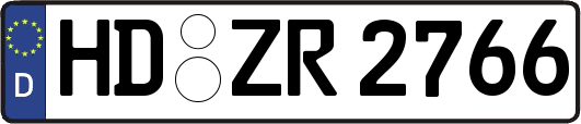 HD-ZR2766