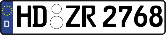 HD-ZR2768