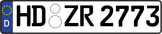 HD-ZR2773